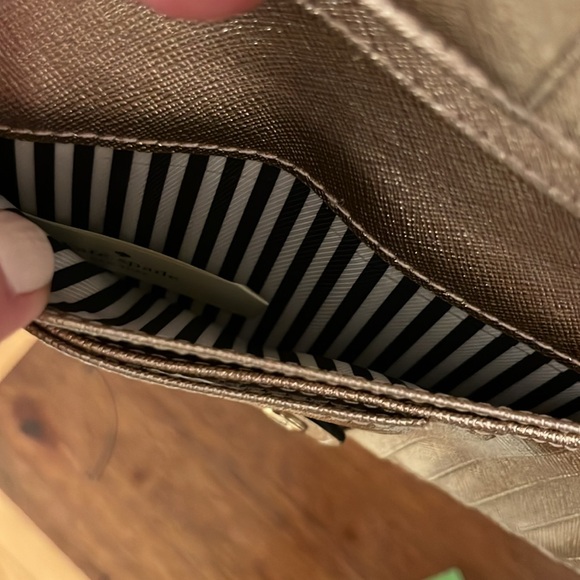 Kate Spade Cameron Street Stacy Bifold Wallet in Rose Gold - Picture 8 of 8